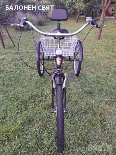 Промоция МЕГА МАРКА Нов Сгъваем Велосипед Триколка 24 цола, снимка 1