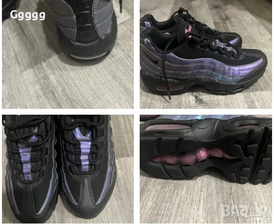 Nike Air Max 95,37/5,бели и черни номер 40, снимка 1
