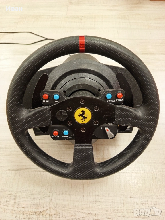 Волан с педали тръстмастер (trustmaster) за X-BOX и PC , снимка 1