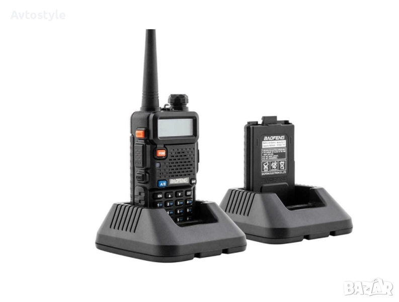 Радиостанция/ Уоки-Токи BAOFENG UV-5R 8W с VHF-UHF честоти, снимка 1
