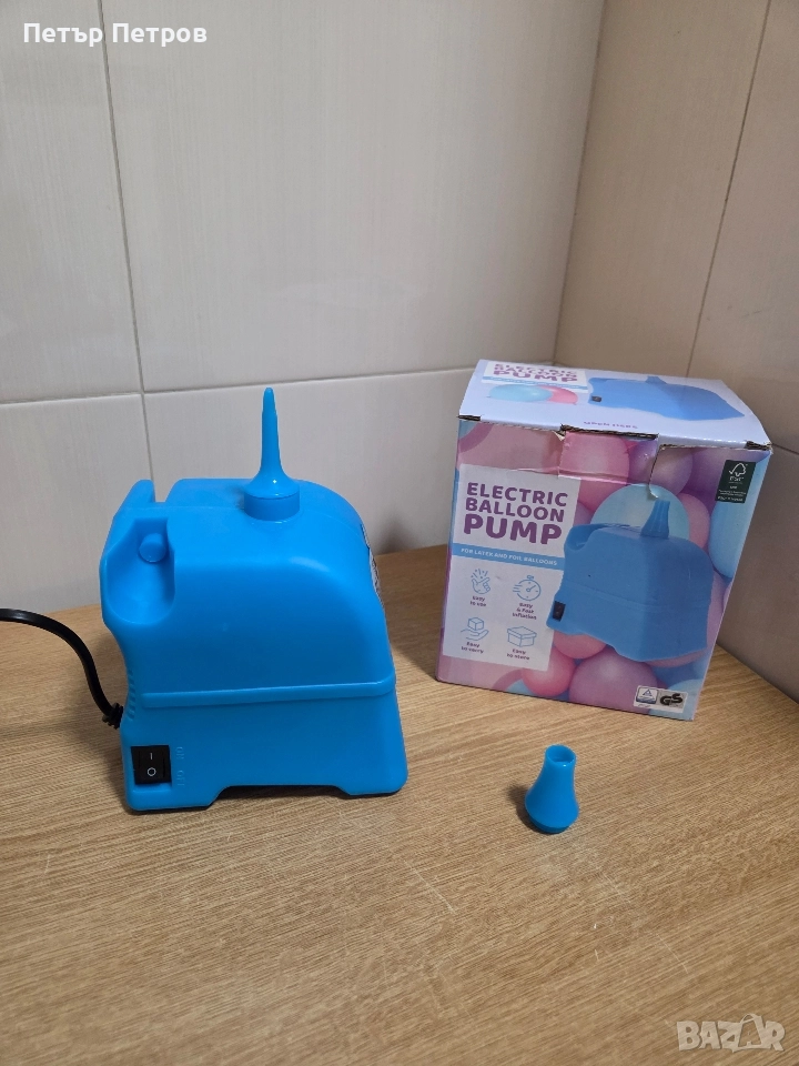 Чисто нова Електрическа помпа за балони, снимка 1