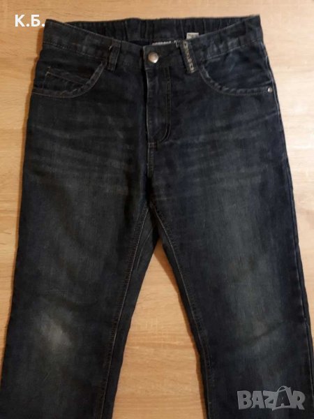 Дънки с подплата р-р146/152, снимка 1