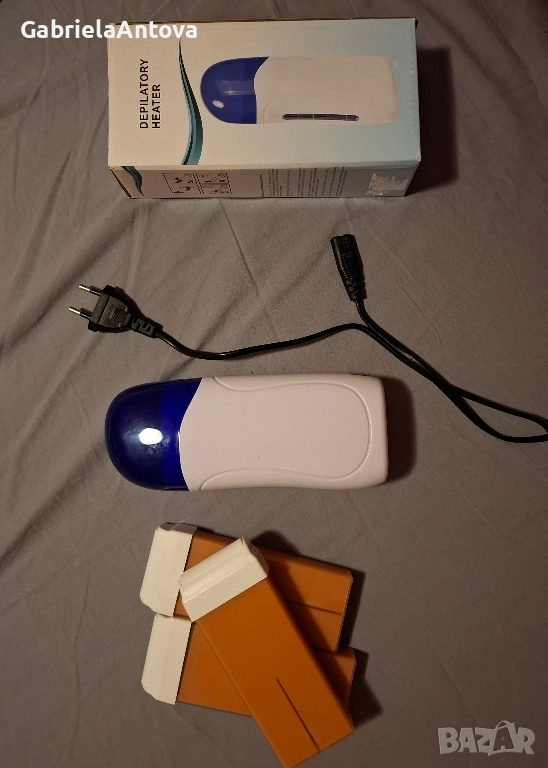 Нагревател + 3 патрончета кола маска, снимка 1