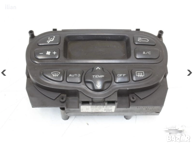 Дисплей управление парно климатик Peugeot 307 96430991ZR 8541701 9140010385, снимка 1