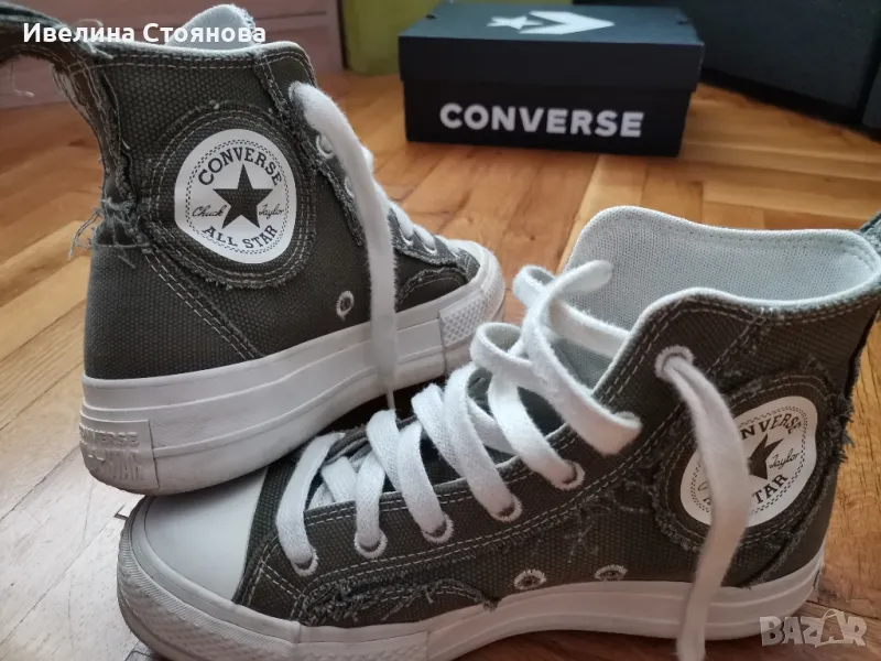 Converse дамски високи кецове , снимка 1