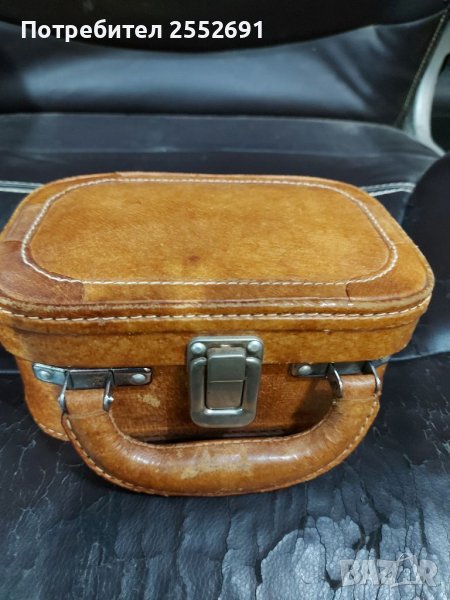 Кожена чанта- куфар , снимка 1
