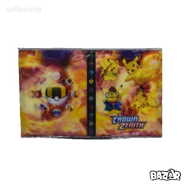 Малък албум за карти на Покемон, Пикачу (Pokemon, Pikachu), снимка 1