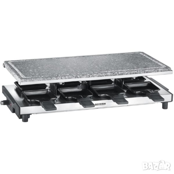 Раклет грил Severin RG 2374 с естествен камък, 1700 W, снимка 1
