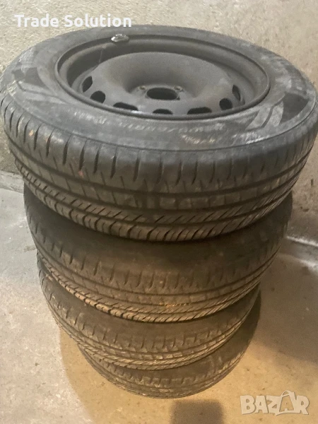 Продавам 4бр. летни гуми с джанти 195/65/R15, снимка 1