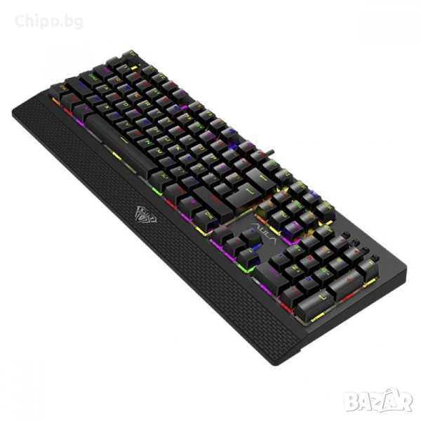 Геймърска Клавиатура Aula S2018, Черен, снимка 1