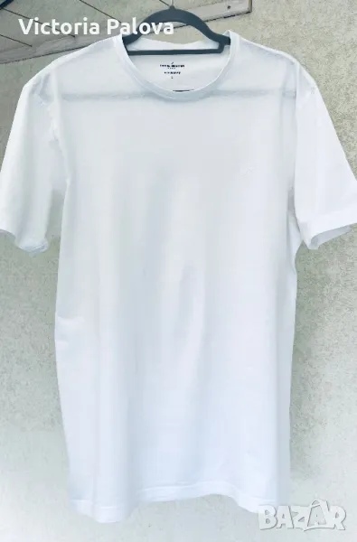 Бяла тениска унисекс DANIEL HECHTER PARIS, снимка 1