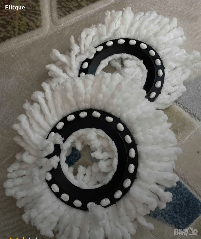 🧽 Резервен моп парцал за Spin Mop, снимка 1