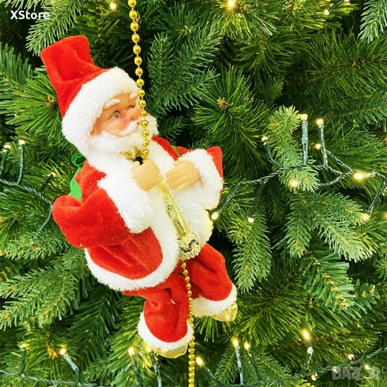 Катерещ се по мъниста Дядо Коледа, снимка 1