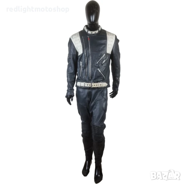 📌 5254 Hein Gericke Винтидж Мъжки кожен мото екип | Размер 56 | 200 лв, снимка 1
