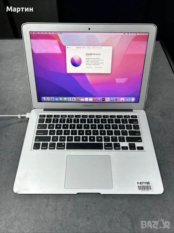 MacBook Air 13" Early 2015 – 8GB / 128GB – 180€, снимка 1
