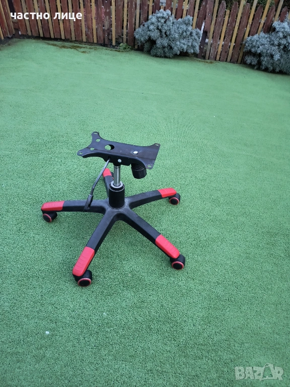 основа  за офис стол с колелца и работещ амортисьор , снимка 1