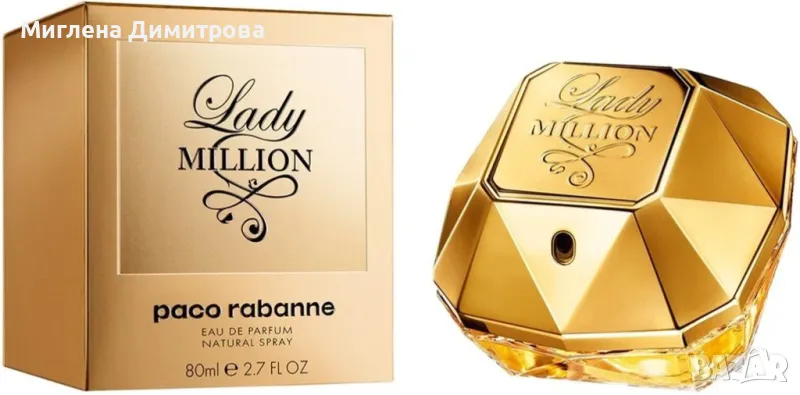 Paco Rabanne Lady Million Парфюмна вода за жени , 80 ml, снимка 1