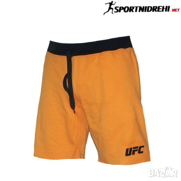 Спортни къси панталони UFC, оранжеви, памук и ликра, снимка 1