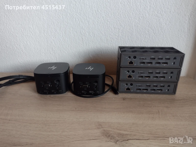 РАЗЧИСТВАНЕ 3 x Targus Docking Station 100w и 2 х HP Docking station, снимка 1