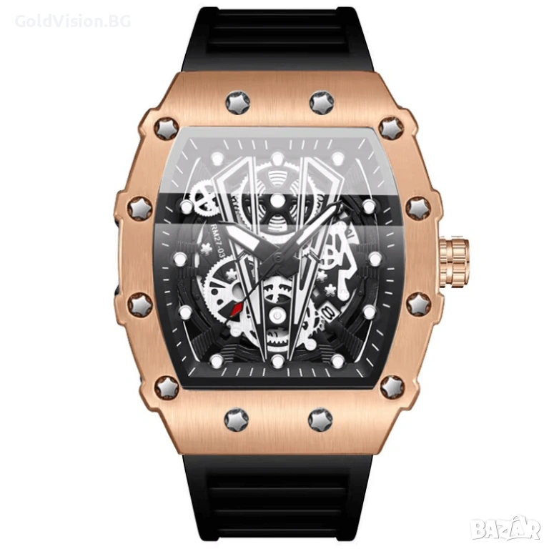 Мъжки часовник BINBOND – GOLD + ПОДАРЪК, снимка 1