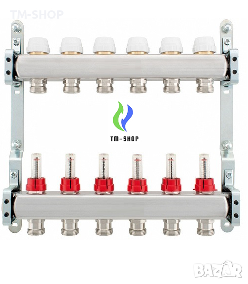 Колектори за подово - 5 извода, снимка 1