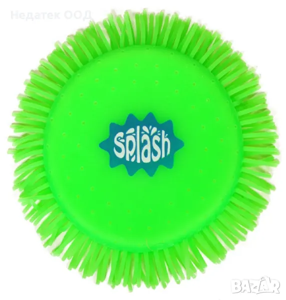 Пръскащо фризби, Зелен,  Ø12.5см, снимка 1
