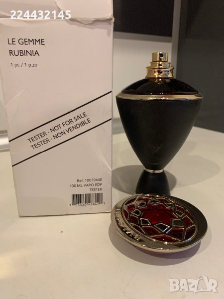 Bvlgari le gemme rubinia 100 ml EDP Tester , снимка 1