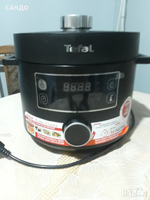 Мултикукър TEFAL CY754830 TURBO CUISINE , снимка 1