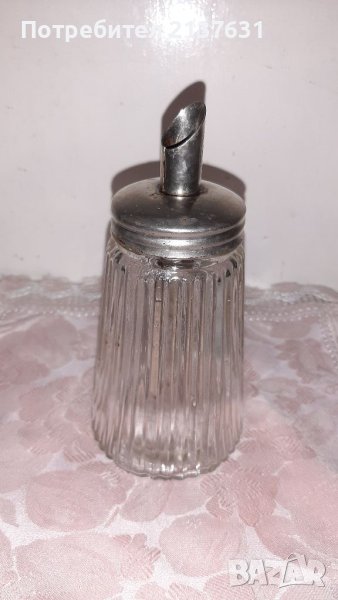  СТЪКЛЕНА  ЗАХАРНИЦА , снимка 1