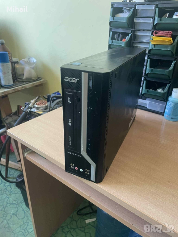 Acer Veriton x2630g ,ATI Radeon HD 5450,14 инчов монитор плюс подарък, снимка 1