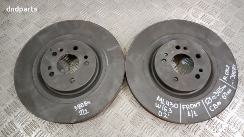 Предни дискове Mercedes ML430 W163 2002г.	, снимка 1