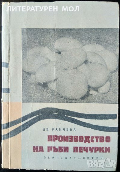 Производство на гъби печурки. Цветана Ранчева 1965 г. Автограф от авторката, снимка 1