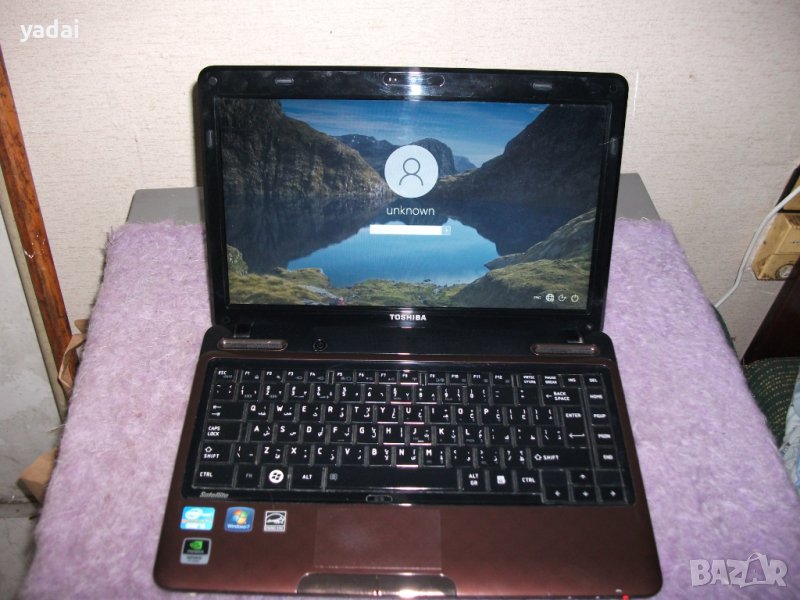135.Продавам лаптоп  TOSHIBA  SATELLITE L730-A193.Дисплей 13,3 ” ( HD 1366 x 768), CPU: Intel  Core , снимка 1
