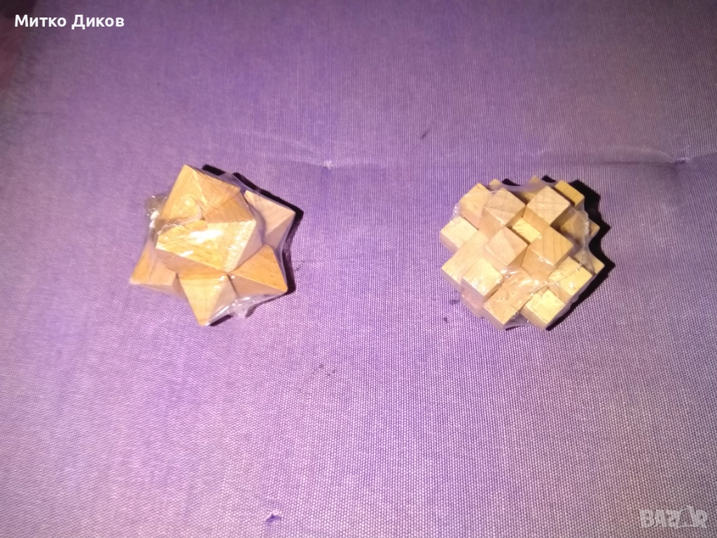 Нови дървени пъзели два броя, снимка 1