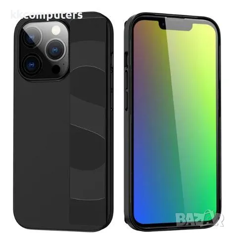 Калъф PVC с каишка за ръка / Черен / за iPhone 15 Plus 6.7 Баркод : 3126710