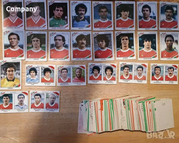 Лот 518 стикера Mexico 1986 Spain 1982 Panini Панини, снимка 9 - Колекции - 55964981