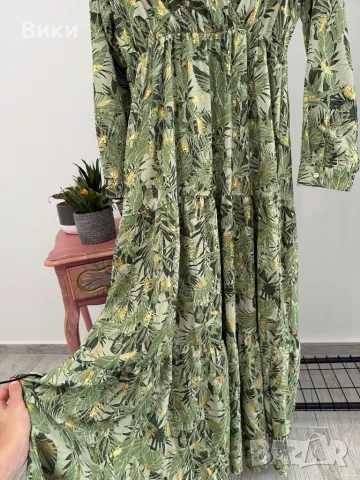 Дълга рокля в размер M, снимка 9 - Рокли - 48428421