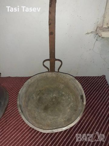 Меден, бакърен тиган и котле., снимка 4 - Други стоки за дома - 52905774