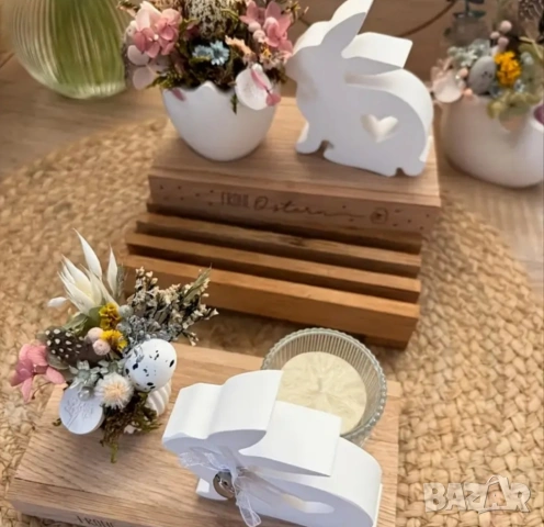 Молдове комплект 2 части Великден заек и черупка , снимка 5 - Форми - 53053691