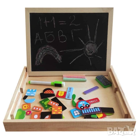 Магнитна дъска за рисуване „Град“, снимка 4 - Образователни игри - 53659553