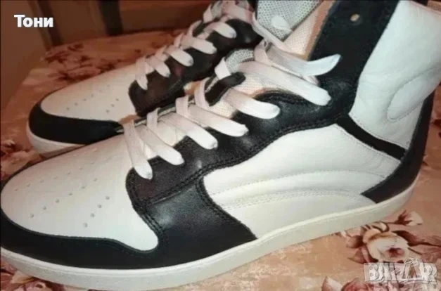 GROUNDIES Нови Мъжки Маратонки Изцяло от Естествена Кожа 45 , снимка 6 - Маратонки - 51081666