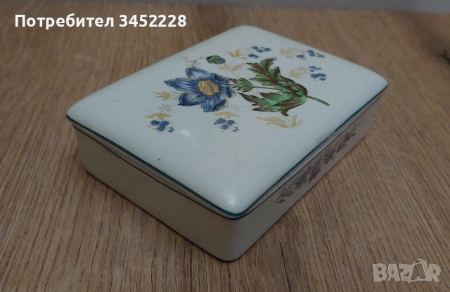 кутийка порцелан винтидж Англия за ценители , снимка 5 - Антикварни и старинни предмети - 53238009
