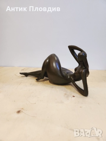 Бронзова статуетка Nick за Rochegalland Paris, снимка 6 - Статуетки - 52736788