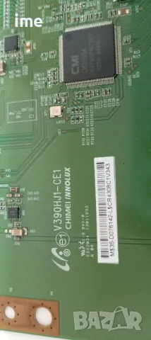 TCON V390HJ1-CE1. Свален от LED ТЕЛЕВИЗОР LG 39LN5758, снимка 5 - Части и Платки - 48169081