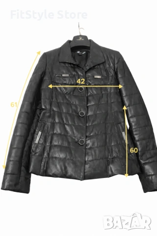 Дамско яке от естествена кожа Giorgio Di Mare, снимка 4 - Якета - 53727597