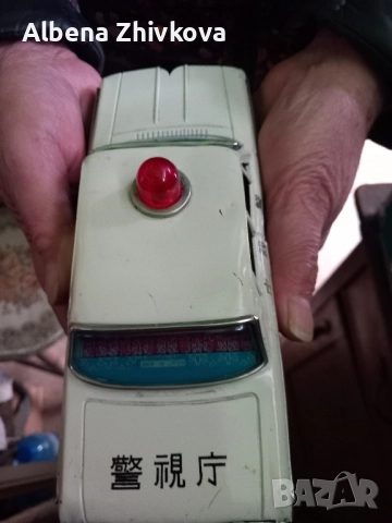 Японска метална играчка от 60те години на м.в, снимка 6 - Колекции - 51932719