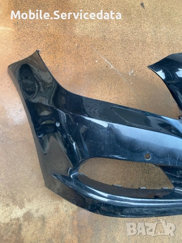 Продавам оригинална предна броня (front bumper) за Mercedes-Benz CLS W218 в черен цвят, снимка 3 - Аксесоари и консумативи - 53621275