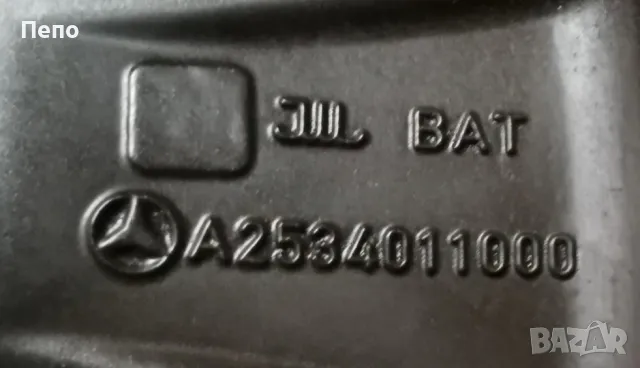 Оригинални джанти с гуми зимни 19 цола за Mercedes GLC дот 2023г, снимка 9 - Гуми и джанти - 48237809