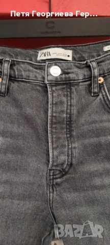 Дънки на Zara размер Л , снимка 3 - Дънки - 52057329
