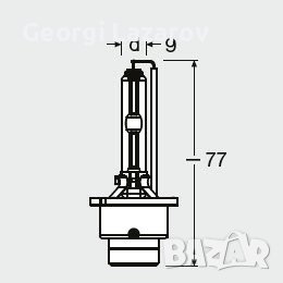 D4S OSRAM КРУШКА, снимка 2 - Крушки - 42457183